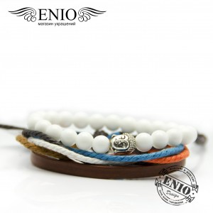 Сет из двух браслетов ENIO DESIGN № ED-0405-SH фото 2 Сет из двух браслетов ENIO DESIGN № ED-0405-SH фото 2