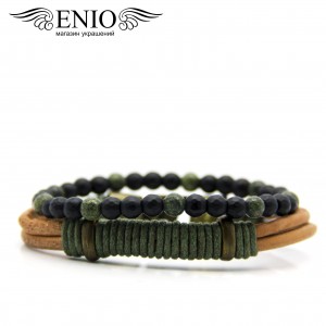 Сет из двух браслетов ENIO DESIGN ED-0501-SH фото 1 Сет из двух браслетов ENIO DESIGN ED-0501-SH фото 1