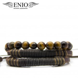 Сет из двух браслетов ENIO DESIGN ED-0502-SH фото 1 Сет из двух браслетов ENIO DESIGN ED-0502-SH фото 1